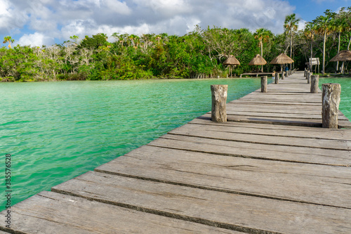 Kaan Luum Laguna, Tulum, Quintana roo, Mexico photo