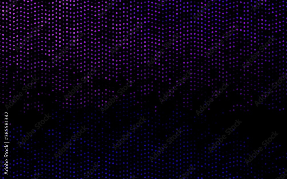 Dark Purple vector template with circles. Dark Purple vector template with circles.