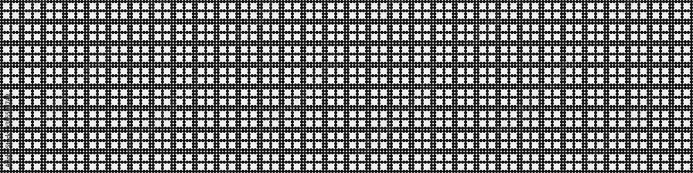 Abstract Cross Pattern Dots Logo generative computational art illustration