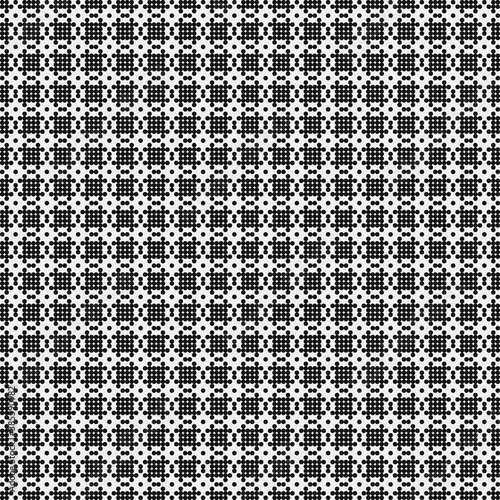 Abstract Cross Pattern Dots Logo generative computational art illustration