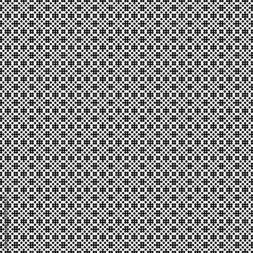 Abstract Cross Pattern Dots Logo generative computational art illustration