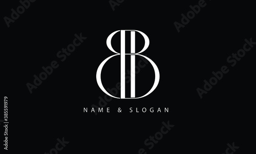 BB, B abstract letters logo monogram
