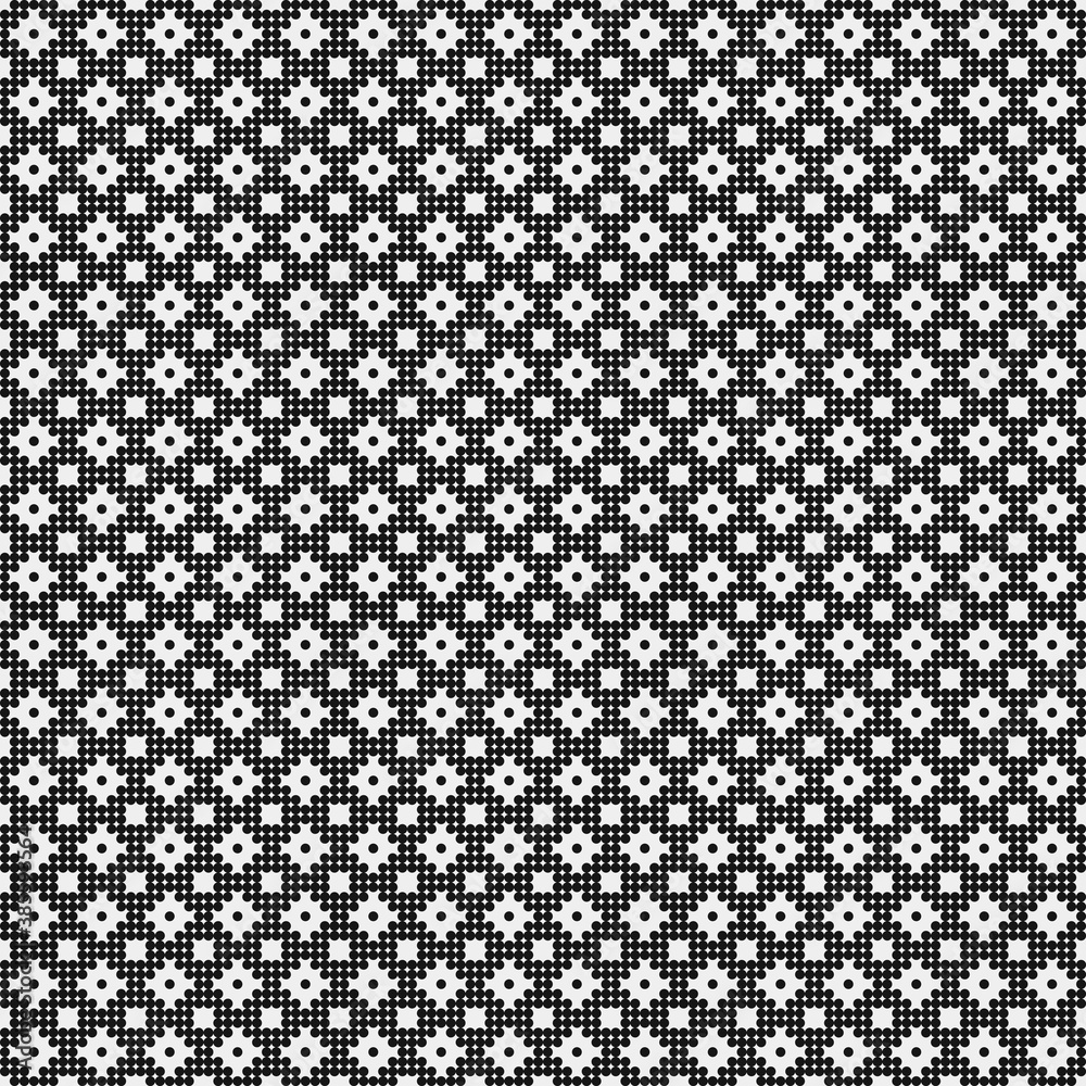 Abstract Cross Pattern Dots Logo generative computational art illustration Abstract Cross Pattern Dots Logo generative computational art illustration