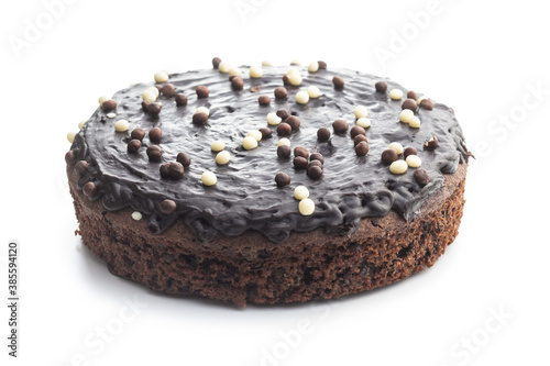Sweet chocolate cake.