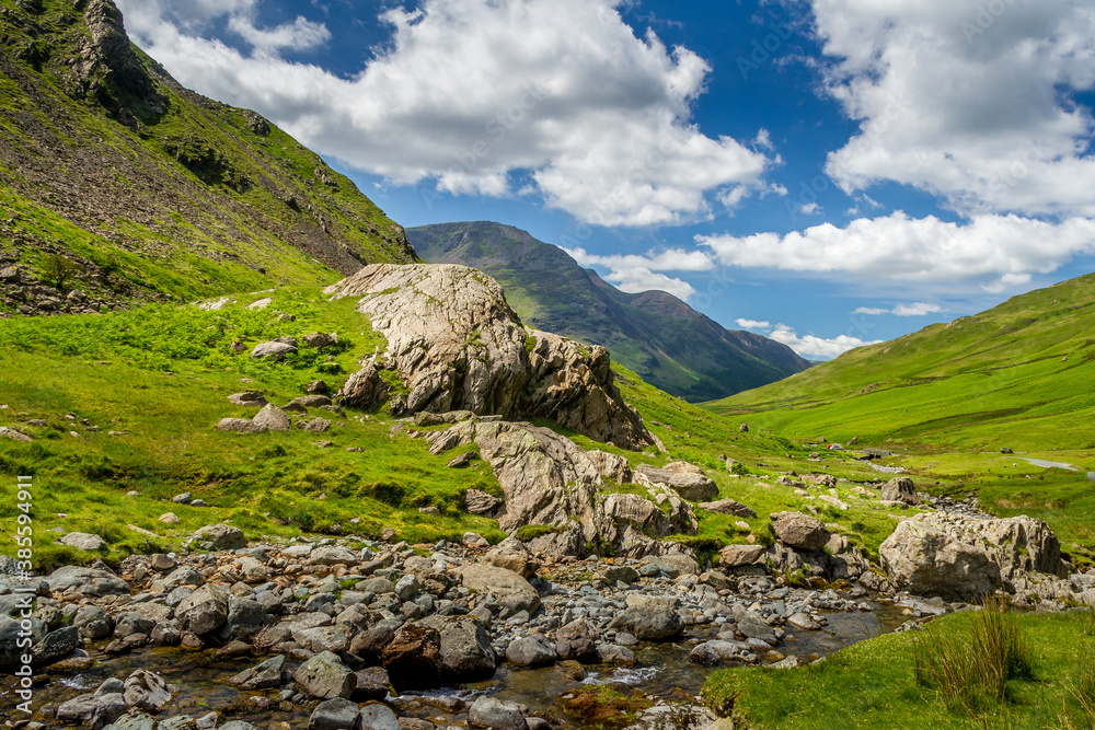 The picturesque lake District