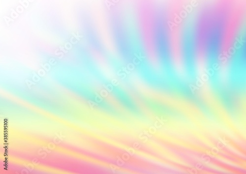 Light Multicolor, Rainbow vector abstract template.