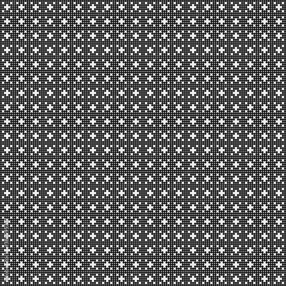 Abstract Cross Pattern Dots Logo generative computational art illustration Abstract Cross Pattern Dots Logo generative computational art illustration