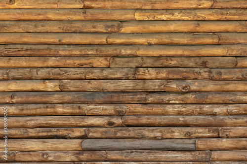 Brown wood plank wall texture background. Top view old grunge vintage wooden board natural pattern. Reclaimed wood wall Paneling texture.