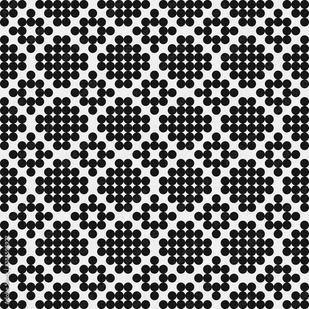 Abstract Cross Pattern Dots Logo generative computational art illustration Abstract Cross Pattern Dots Logo generative computational art illustration