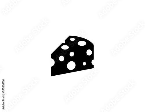 Cheese vector icon