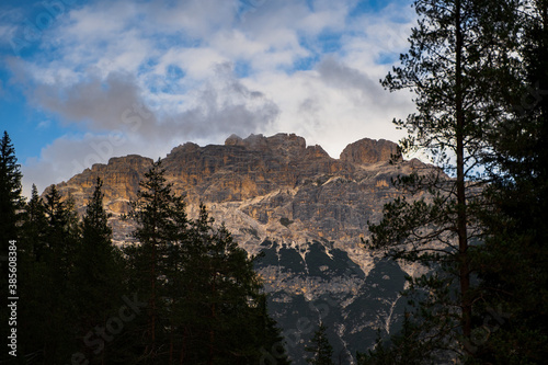 View of the mountains