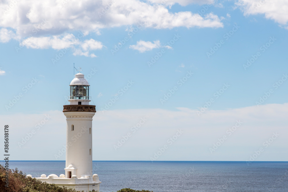 The Lighthouse at Norah Head in regional New South Wales in Australia