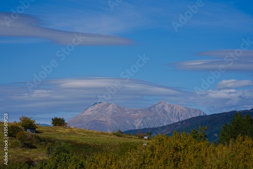 Stratus Cloud formations in the Apennines 