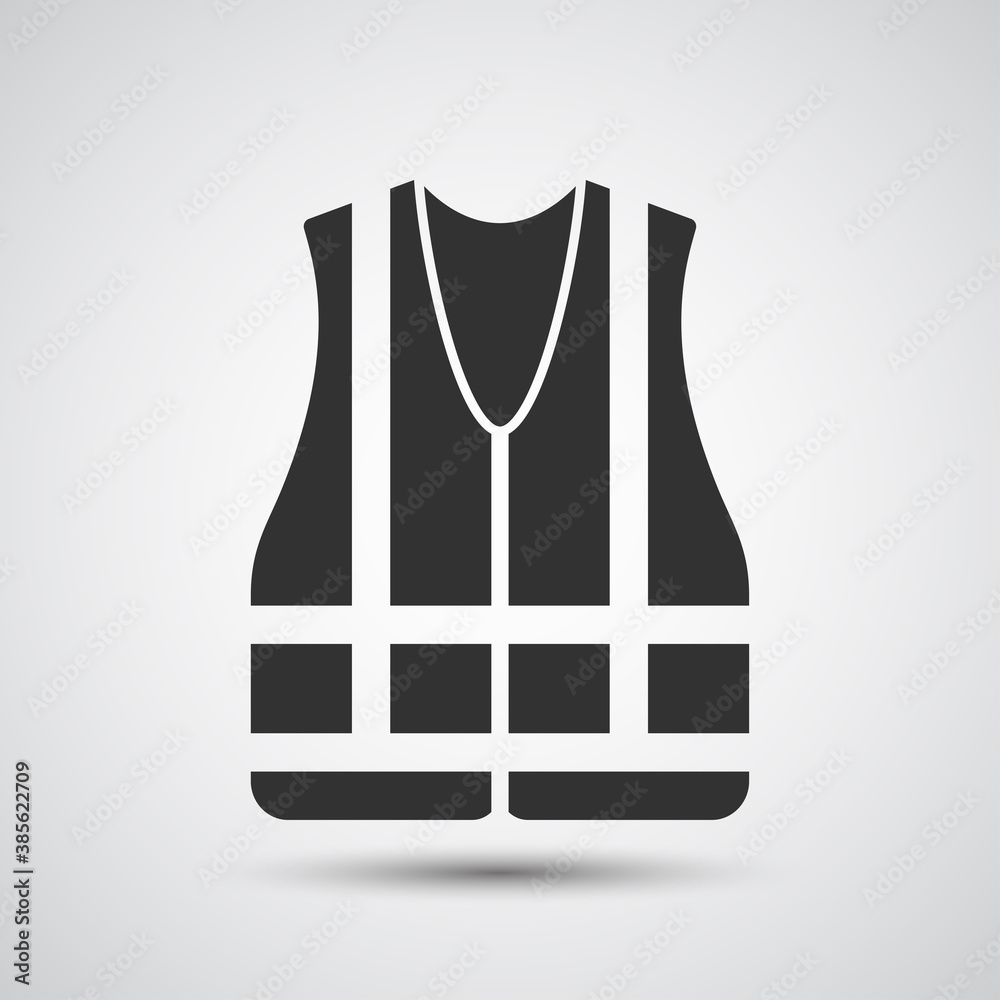 Safety vest icon Safety vest icon