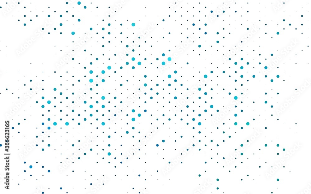 Light BLUE vector pattern with spheres.