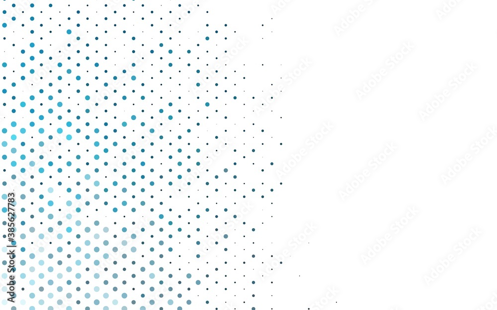 Light BLUE vector layout with circle shapes. Light BLUE vector layout with circle shapes.