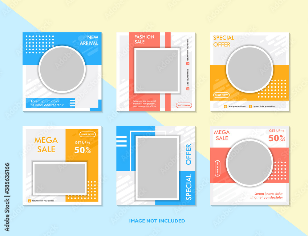 Editable Post Template Social Media Banners for Digital Marketing. Promotion Brand Editable Post Template Social Media Banners for Digital Marketing. Promotion Brand