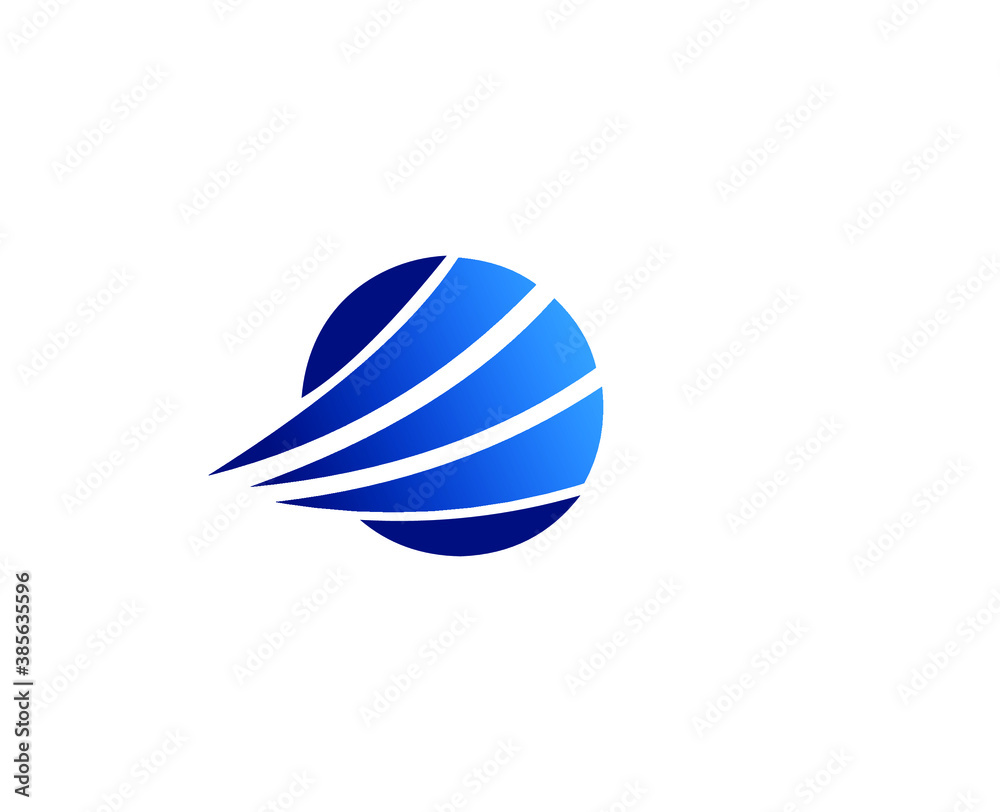 logo illustration globe icon templet logo illustration globe icon templet