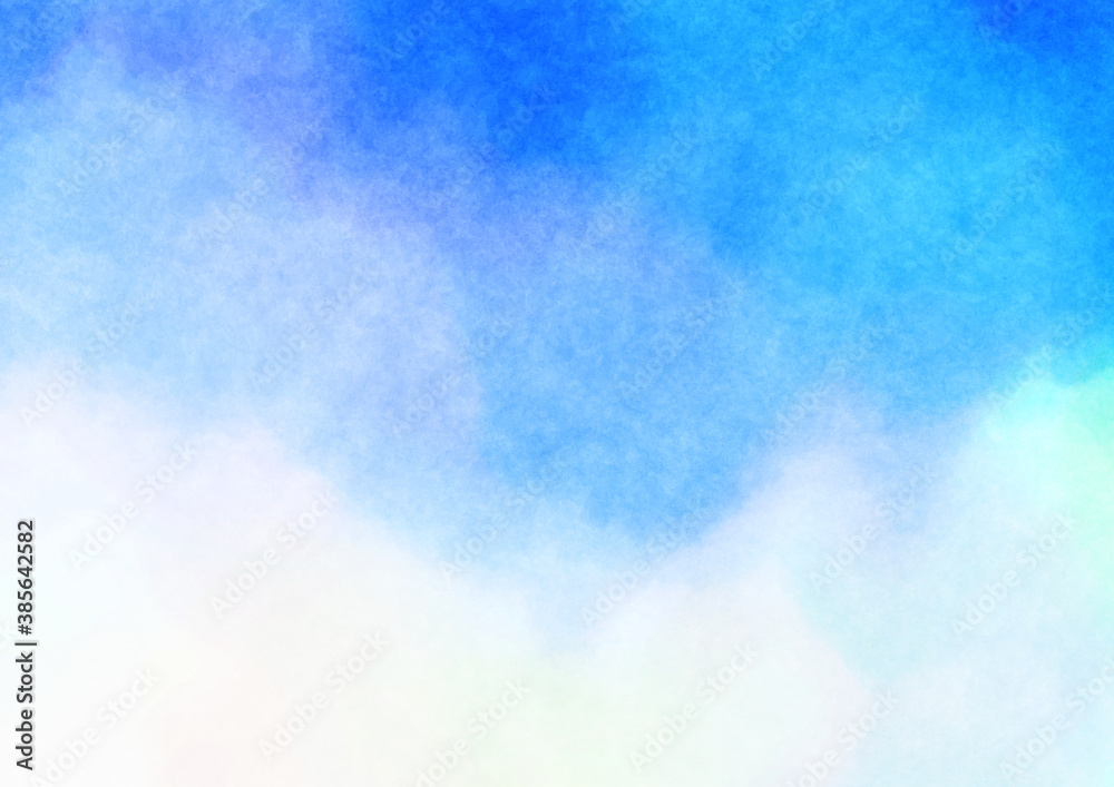 Rendered watercolor background