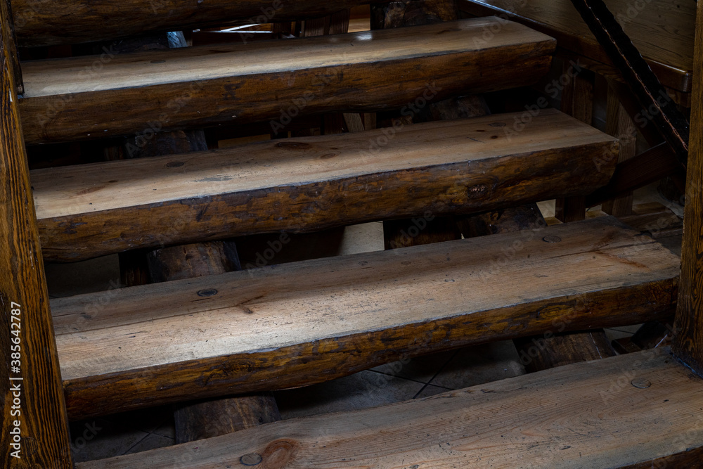 Wooden stairs Wooden stairs
