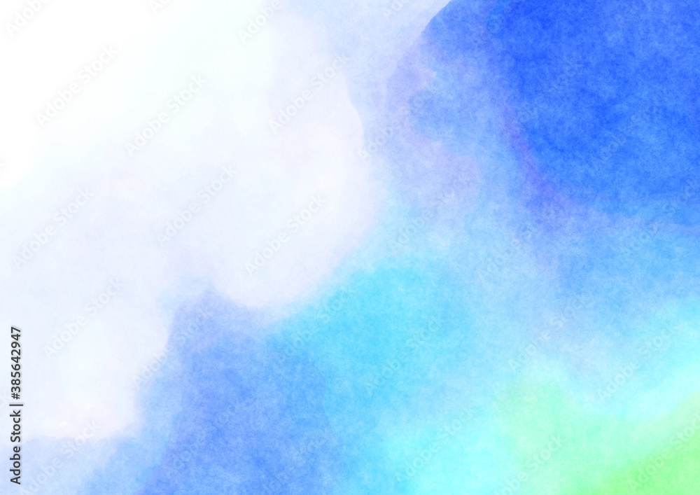Rendered watercolor background Rendered watercolor background