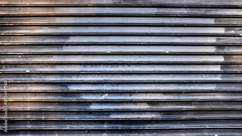 Metal Gate Aged and Distressed