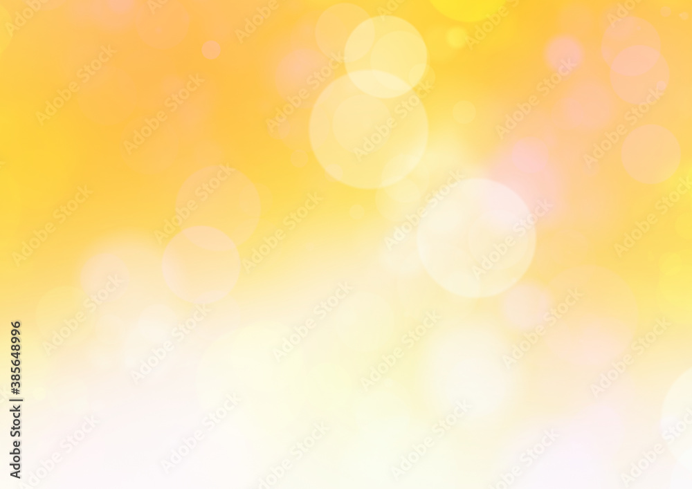 Golden bokeh background