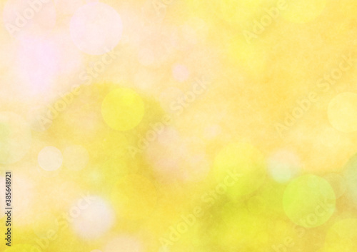 Golden bokeh background