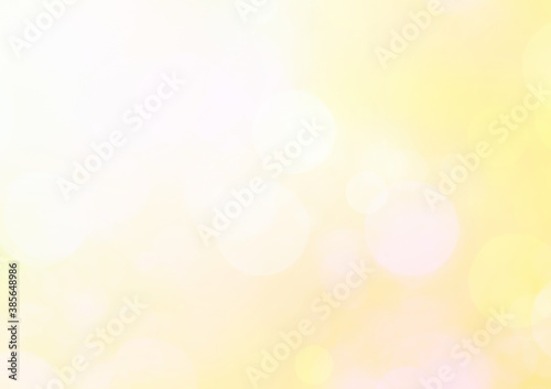 Golden bokeh background