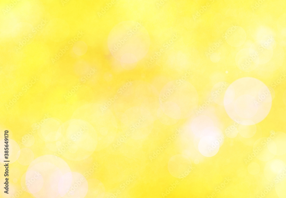 Golden bokeh background