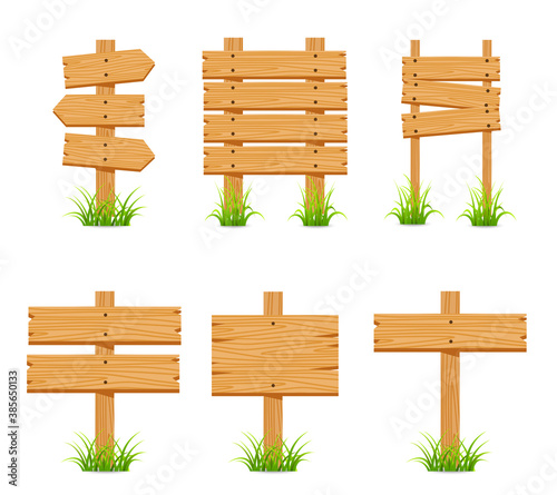 wooden sign set collection