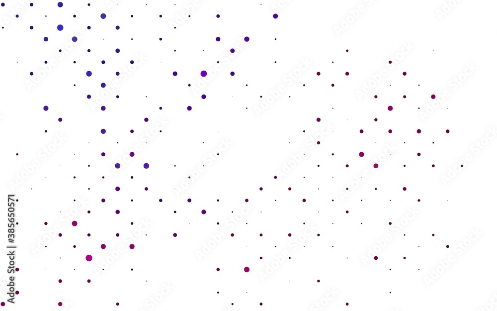 Light Purple vector template with circles.