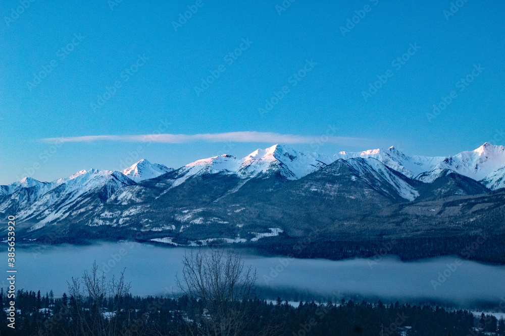 Mountain View from Golden BC
