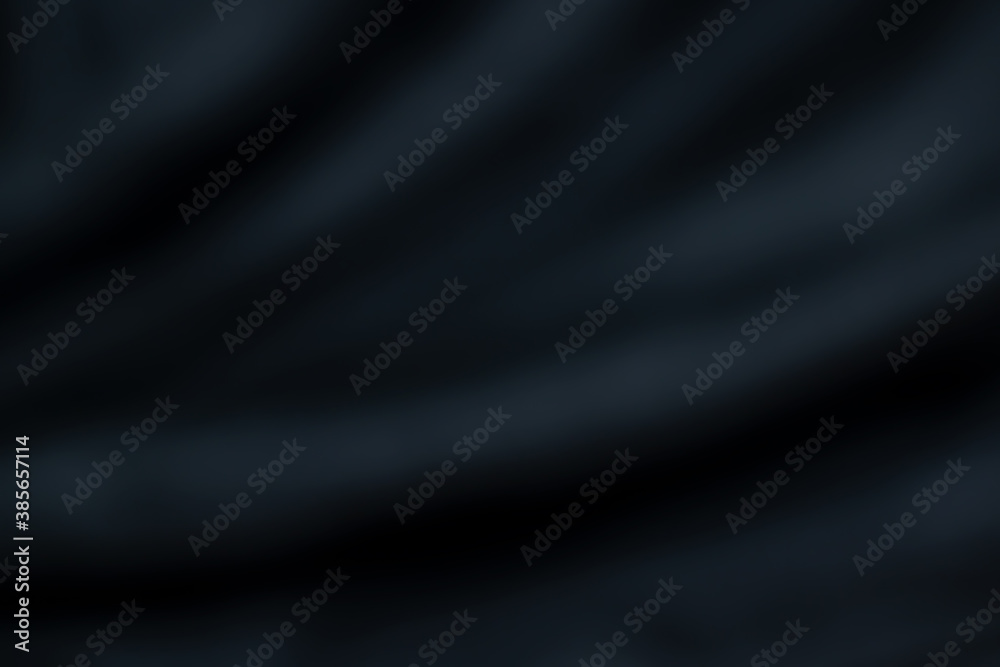 Dark black background and curved wave style Dark black background and curved wave style