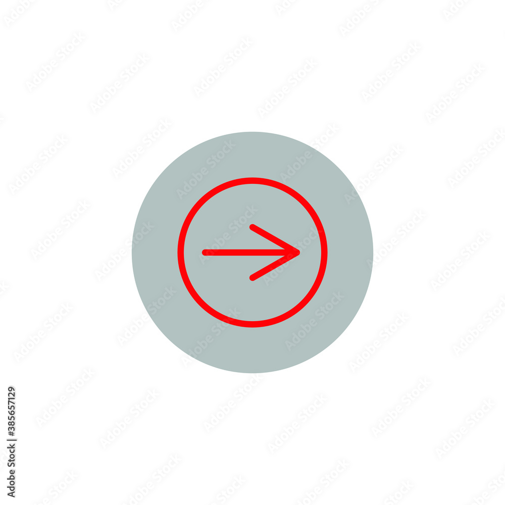 Simple arrow, waypoint sign symbol isolated on white background EPS Vector Simple arrow, waypoint sign symbol isolated on white background EPS Vector