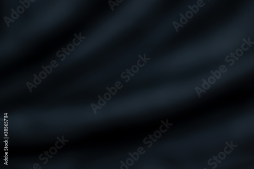 Dark black background and curved wave style
