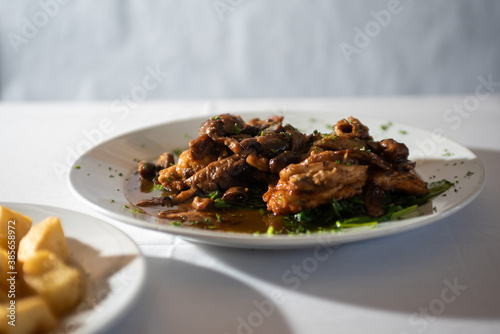 chicken vesuvio