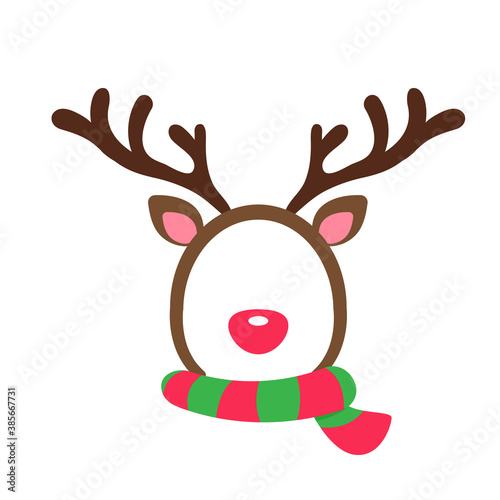 Reindeer Costume with Merry Christmas Message.