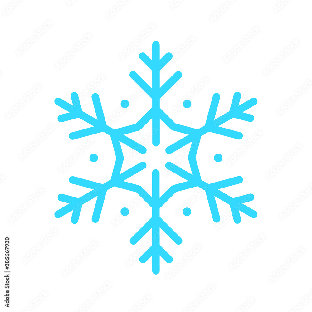 Vector beautiful snowflake design For the winter season that comes with Christmas in the New Year. Vector beautiful snowflake design For the winter season that comes with Christmas in the New Year.
