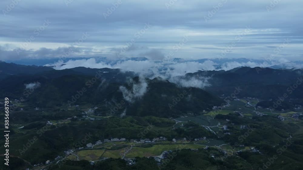 Aerial photography cloud landscape Aerial photography cloud landscape
