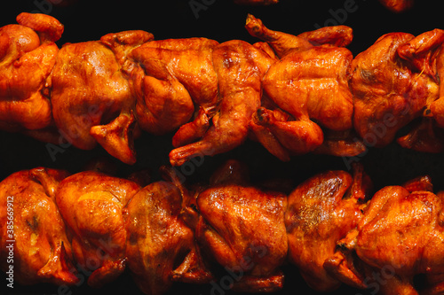 delicious and juicy rotisserie chicken