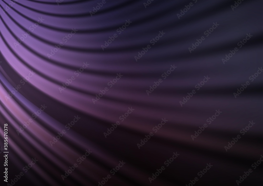 Fototapeta premium Dark Purple vector abstract blurred template.