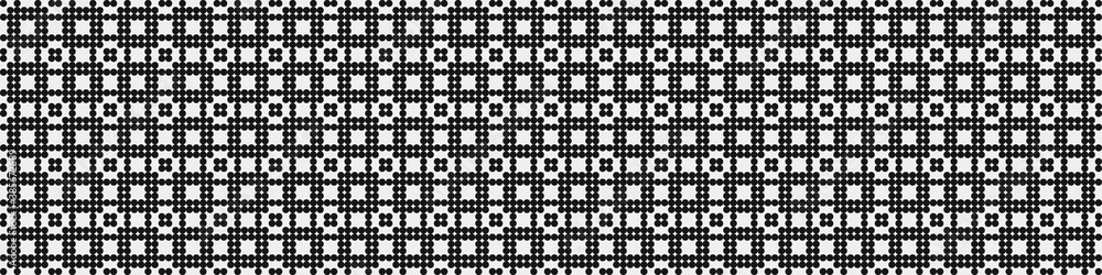 Abstract Cross Pattern Dots Logo generative computational art illustration