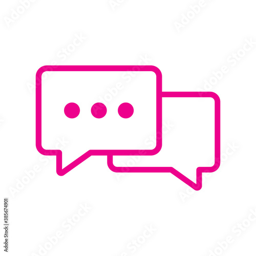 comment bubble talk communication icon