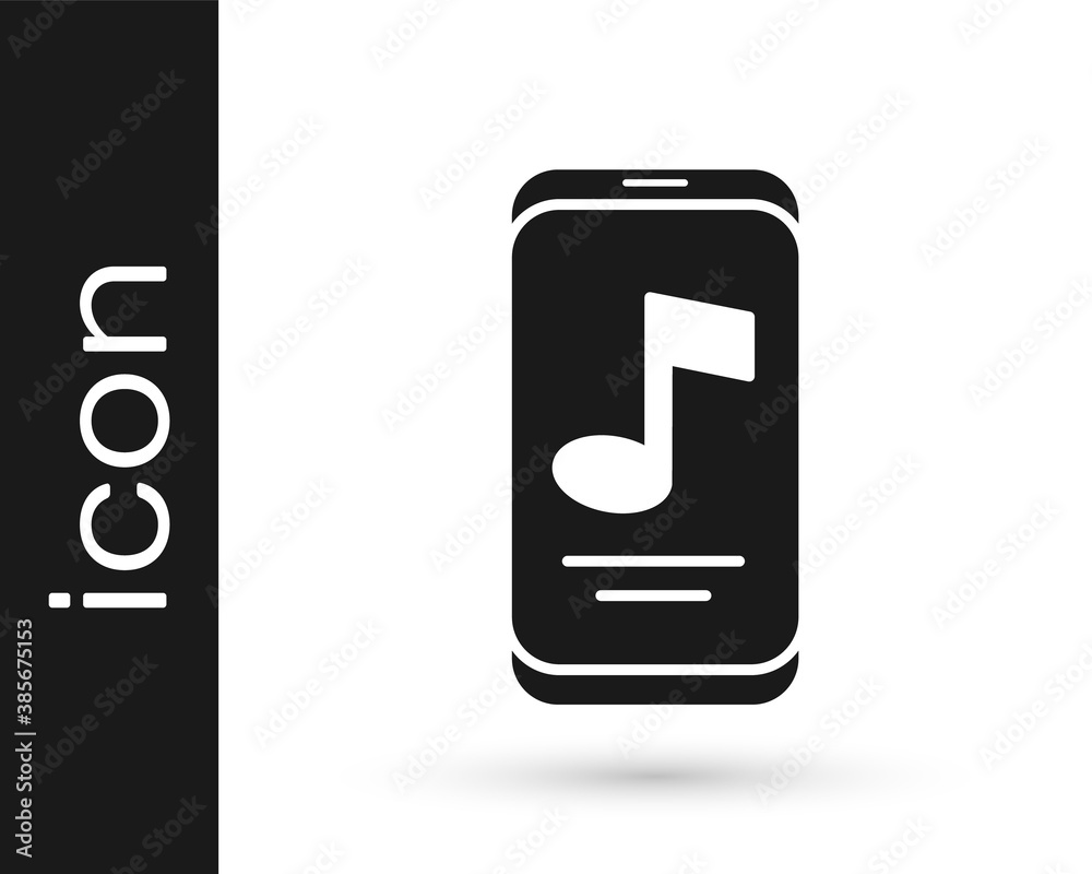 Black Music player icon isolated on white background. Portable music device. Vector. Black Music player icon isolated on white background. Portable music device. Vector.