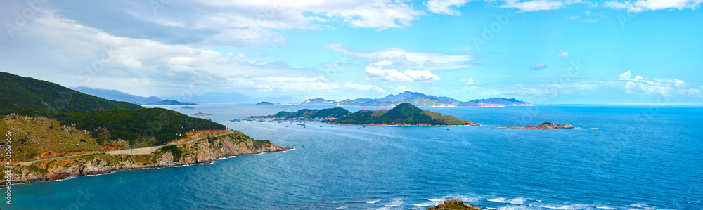 Binh Hung Island in Vietnam