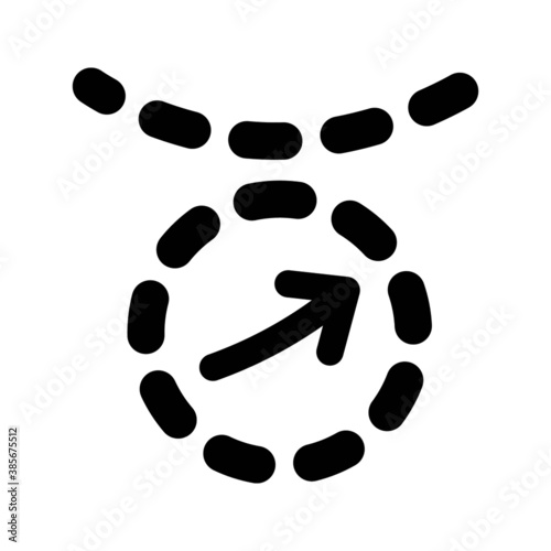 Vector high quality plastic surgery icon isolated on white background - Marks on the skin flat style EPS10 illustration 