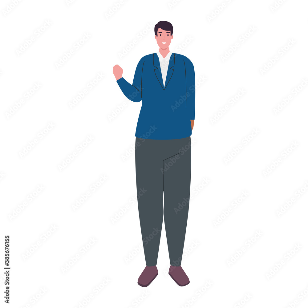 man cartoon design, Boy male person people human social media and portrait theme Vector illustration man cartoon design, Boy male person people human social media and portrait theme Vector illustration