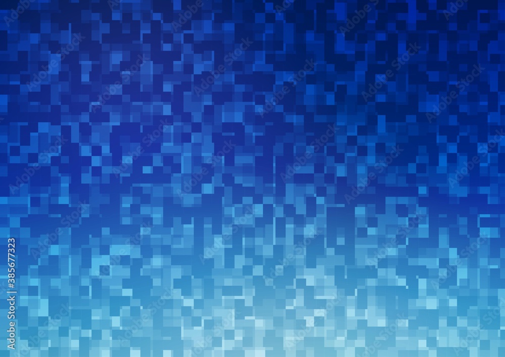 Light BLUE vector cover in polygonal style. Light BLUE vector cover in polygonal style.
