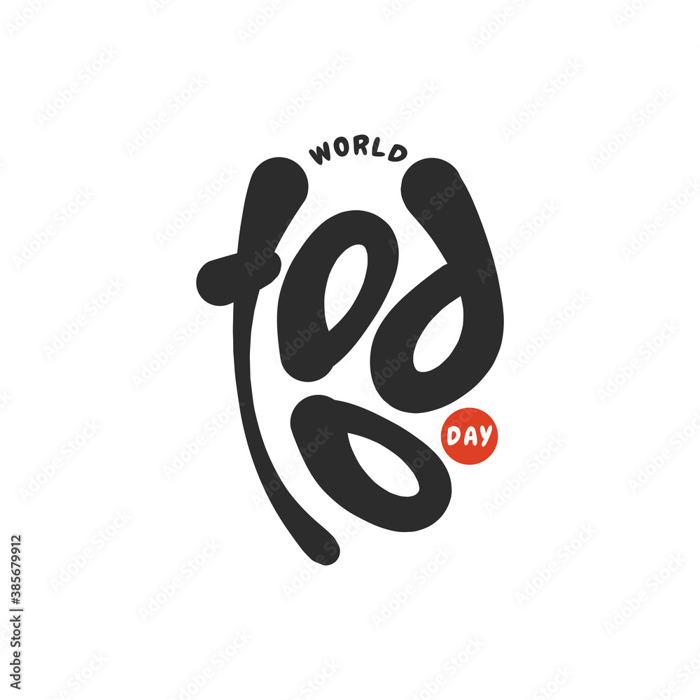 World Food Day illustration vector is suitable for social media, banner , poster , Flier and related with food World Food Day illustration vector is suitable for social media, banner , poster , Flier and related with food